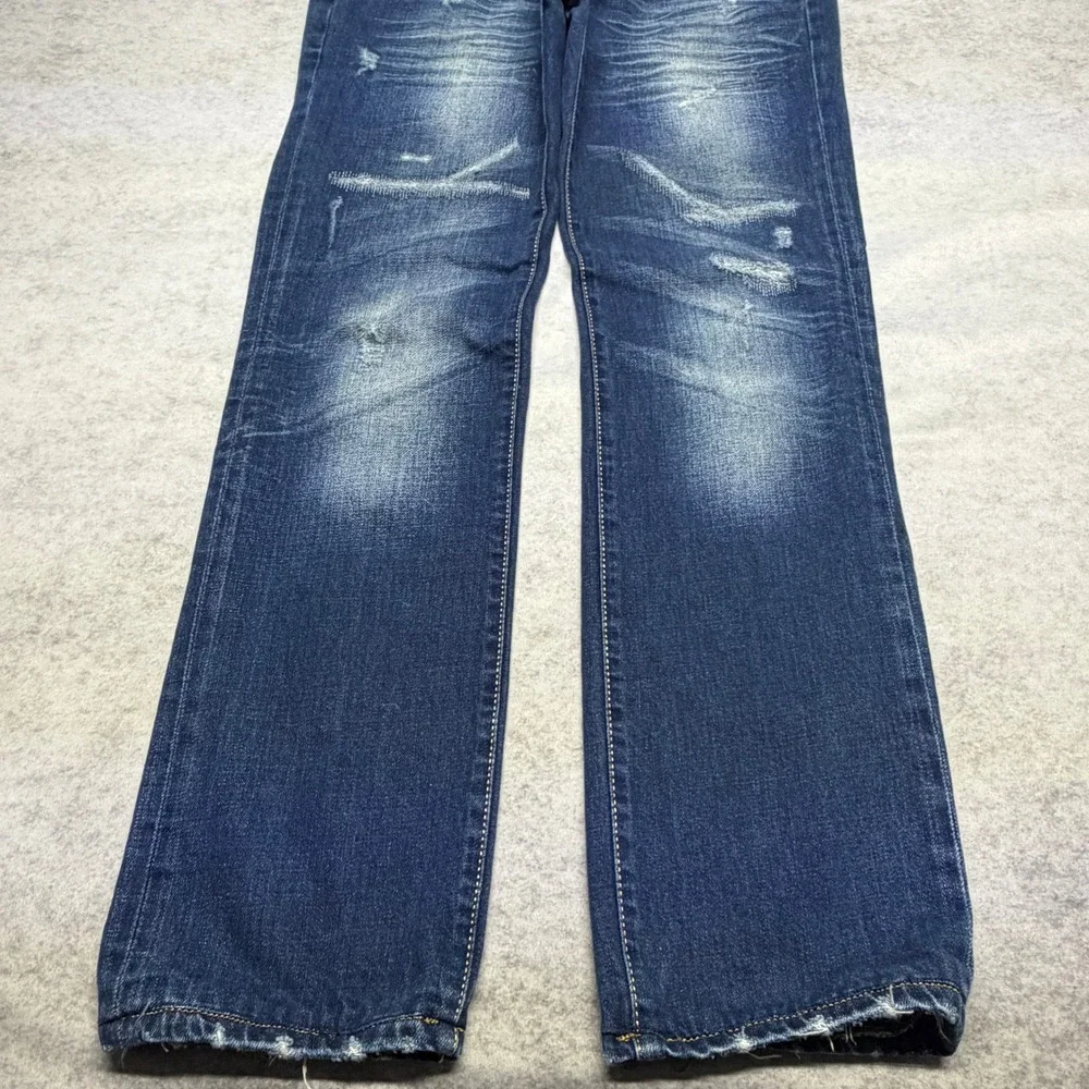 Dolce & Gabbana 16 Classic Jeans Blue Distressed Denim Made in Italy IT 46 32x30